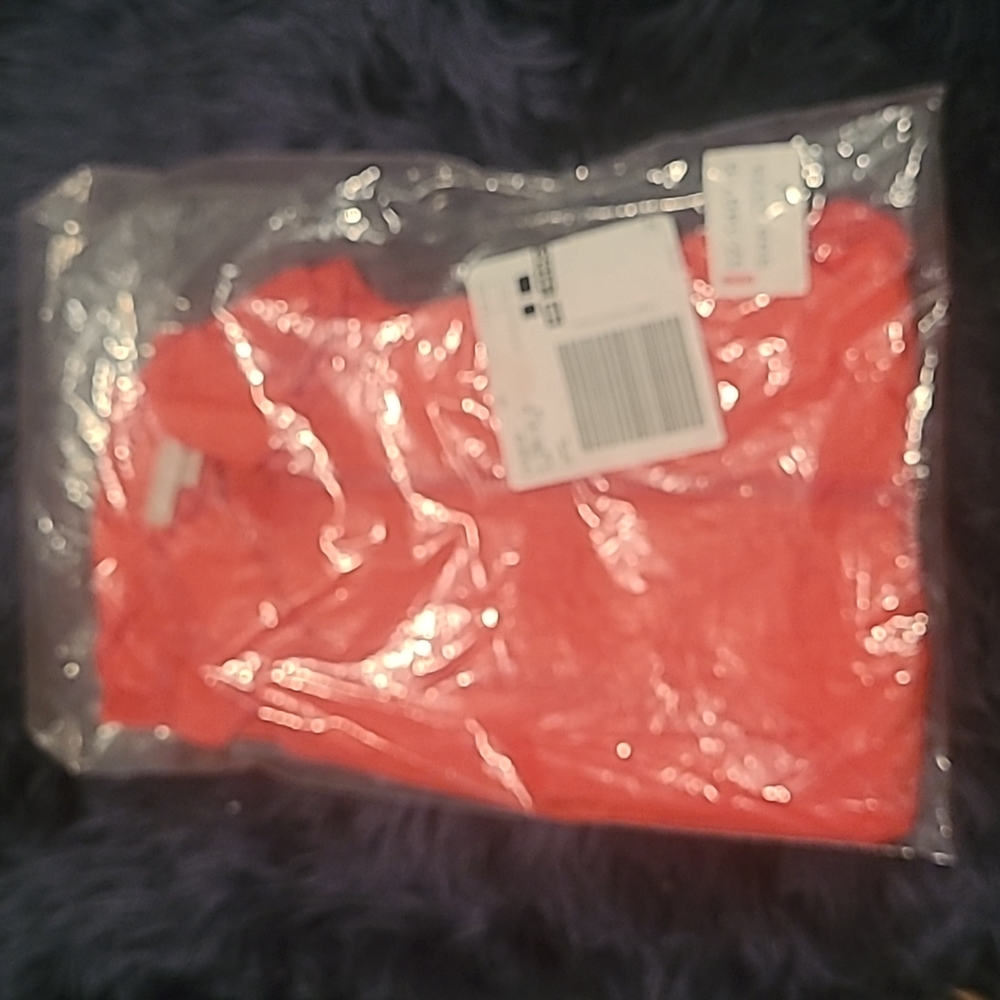 Coral pink spring lightweight jacket. Sz 2X